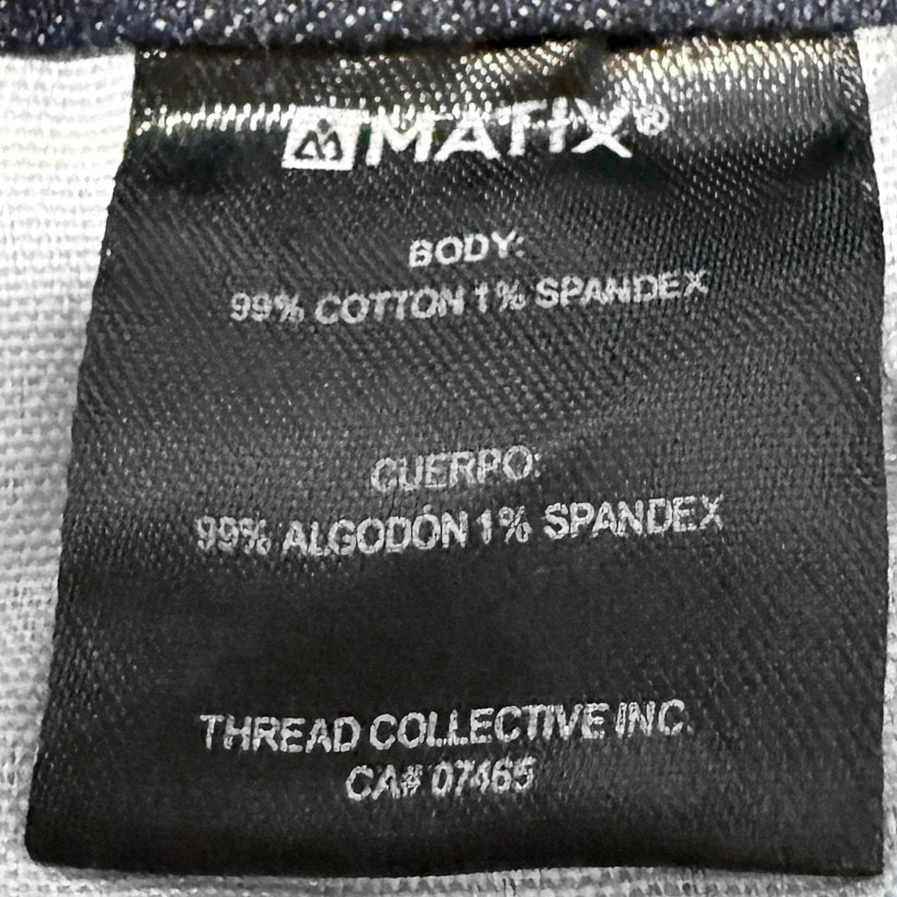MATIX Colton Modern Fit Jeans - NWT Mens Size 30 x 30 Dark Wash - #49471-J7